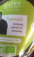 Taboulé tomate persil et menthe bio