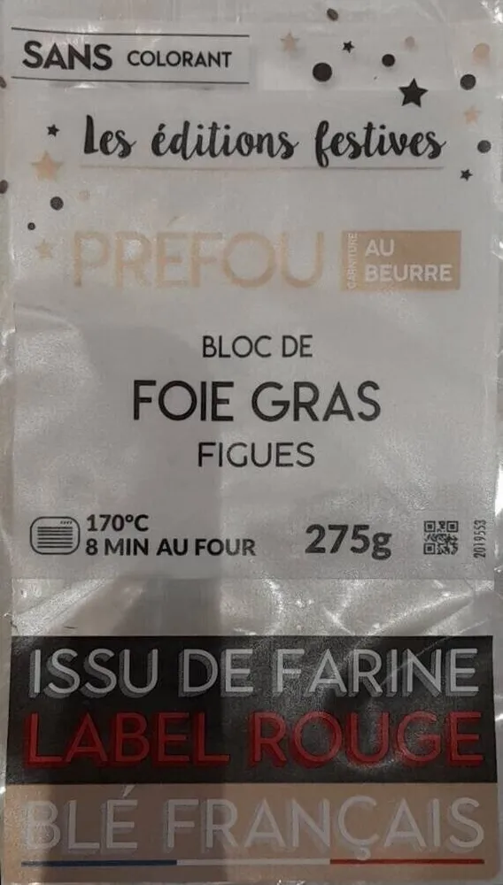 Prefou fois gras figues