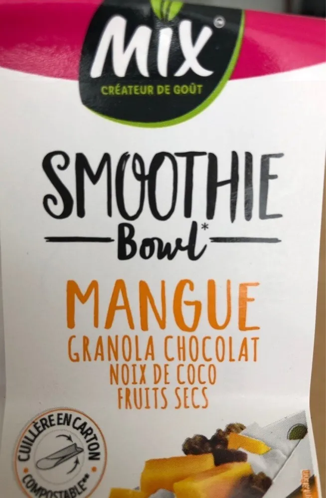 Smoothie bowl mangue