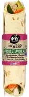 Wrap poulet avocat