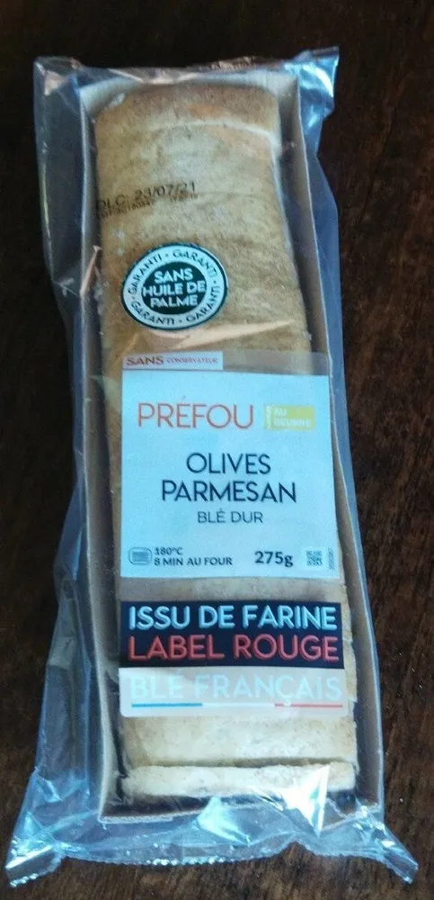 Préfou Olives Parmesan