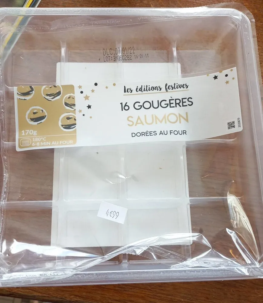 Gougères saumon