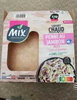 Penne au jambon avec brownie