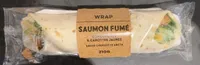 Wrap saumon fumé