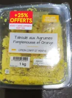 Taboulé aux agrumes pamplemousse et orange