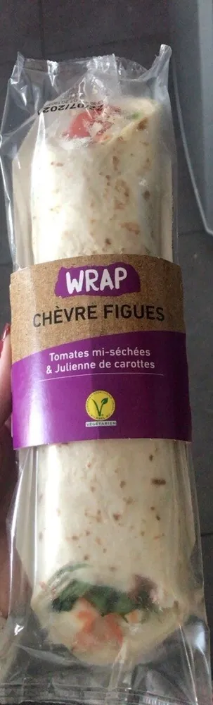 Wrap Chèvre Figues