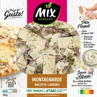Pizza del gusto montagnarde