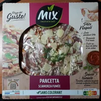 Pancetta - scamorza fumée