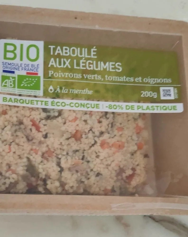 Taboulé aux légumes