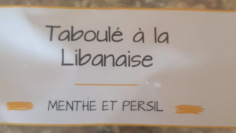 Taboulé à la libanaise