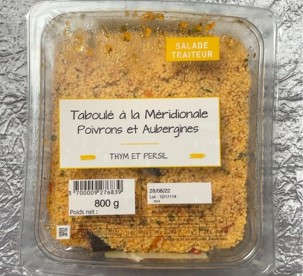 Taboulé à la Méridionale