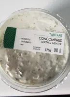 TARTARE CONCOMBRES ANETH ET MENTHE