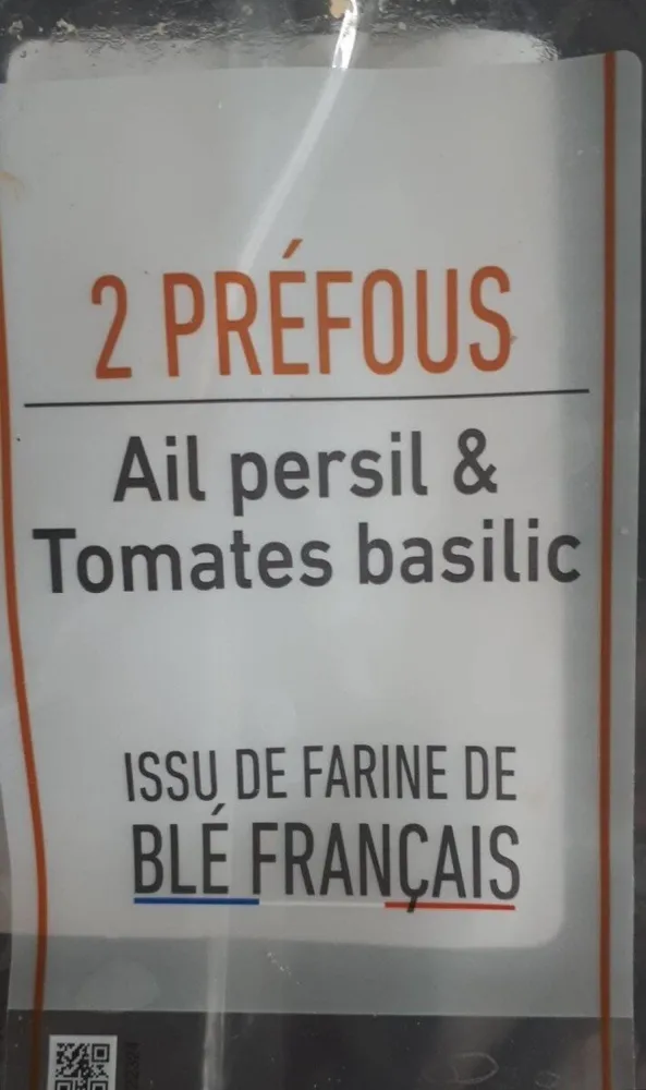 PREFOU  AIL PERSIL TOMATES BASILIC
