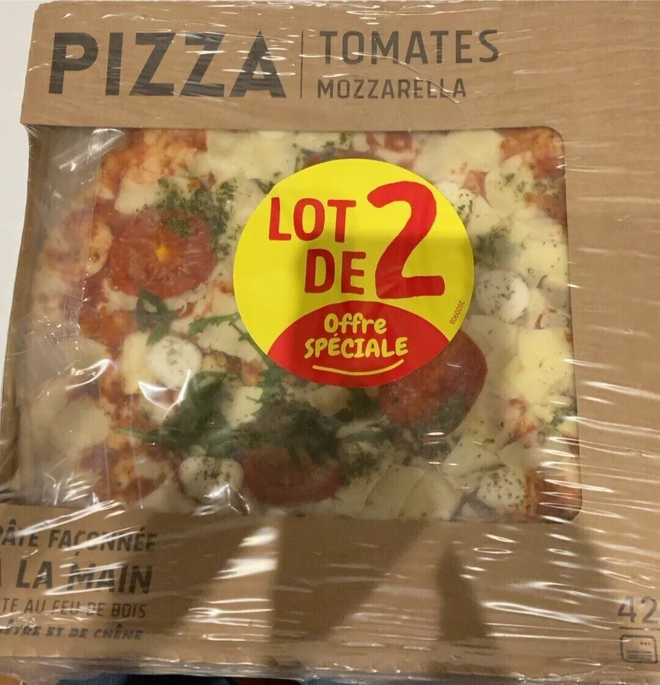 Pizza tomates mozzarella