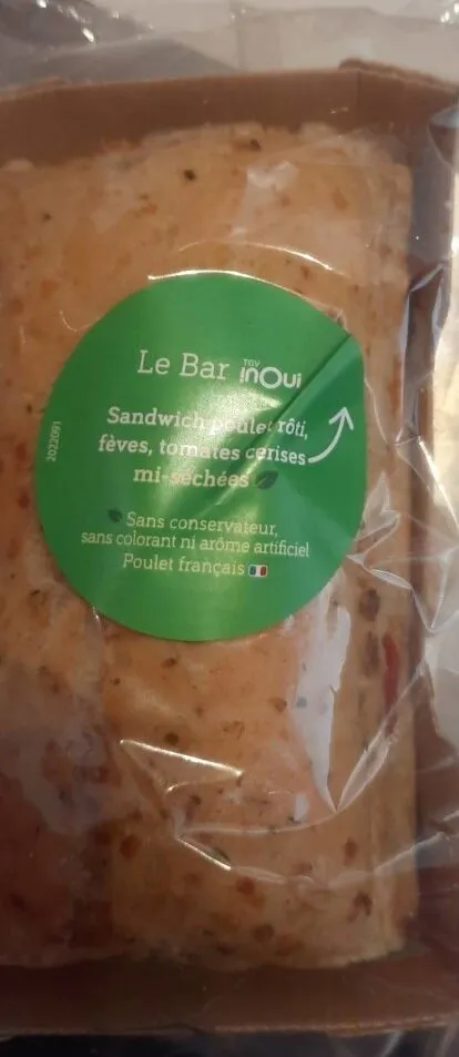 Sandwich poulet rôti