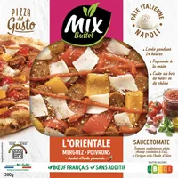 Pizza del gusto orientale