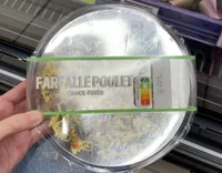 Farfalle poulet pesto