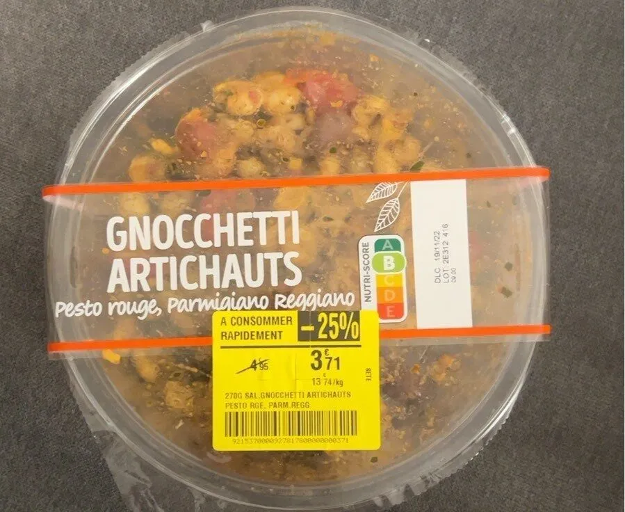 Gnocchetti Artichauts