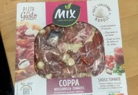 Pizza Coppa Mozzarella Tomate