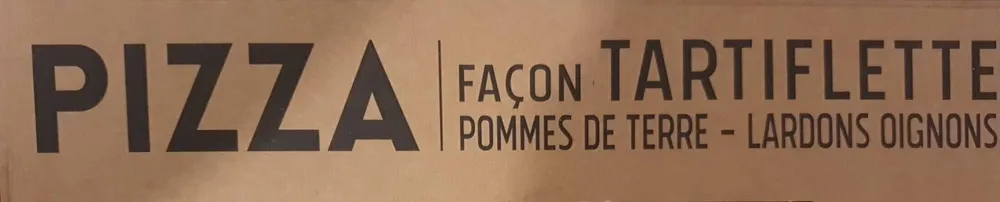 Pizza façon tartiflette
