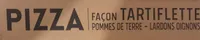 Pizza façon tartiflette