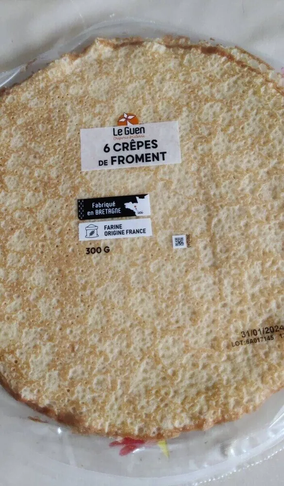 Crêpes de froment