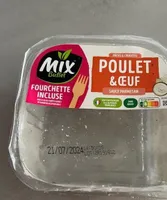 Bol poulet oeuf