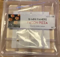 Mini paniers façon pizza