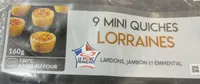9 Mini Quiches Lorraines