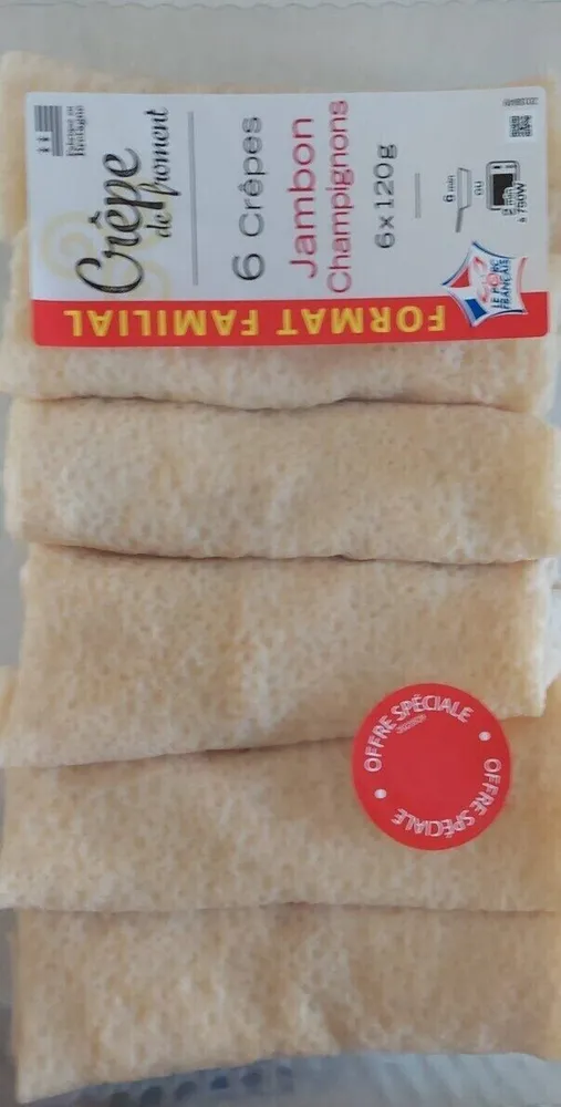 Crêpe de  froment