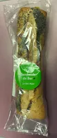 Baguette graine de pavot, poulet mimosa, carotte