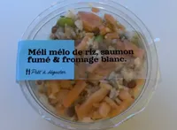 Meli mélo de riea saumon fumé et fromage blanc - Fresh - Fresh