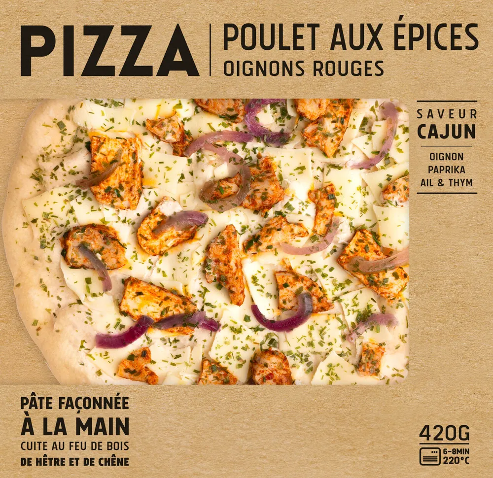 Pizza Poulet Aux Epices