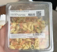 Saumon fume aneth & conchiglie
