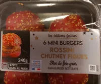 6 mini burgers