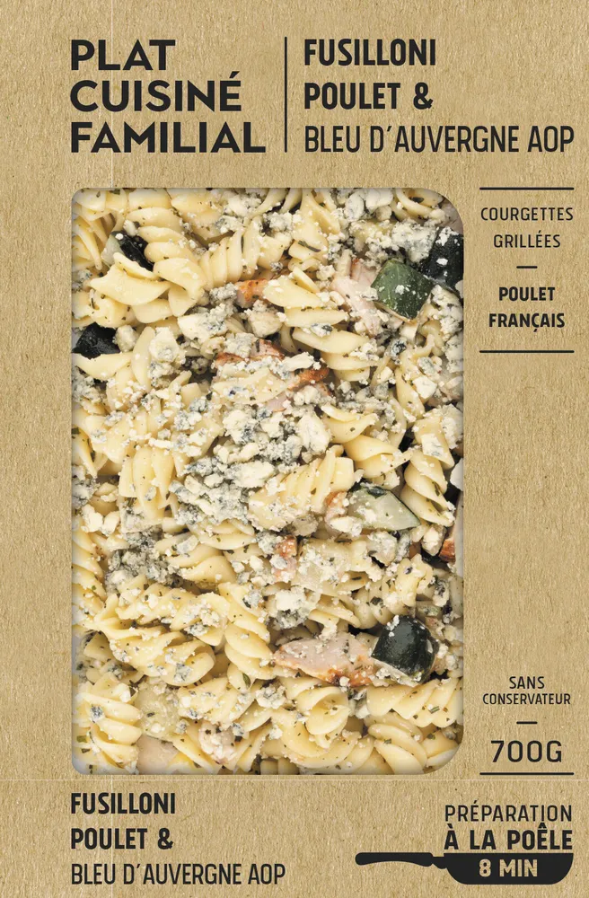 FUSILLONI POULET & BLEU D'AUVERGNE AOP