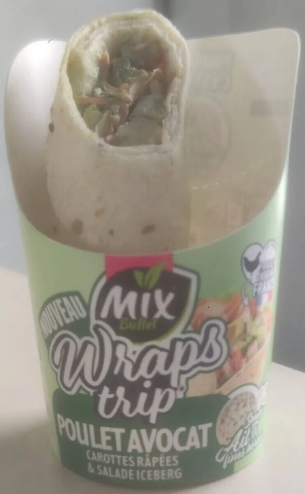 Wrap Trip Poulet Avocat