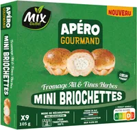 Apéro Gourmand 9 Mini Briochettes