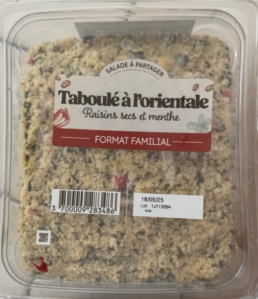 Taboulé à l'Orientale