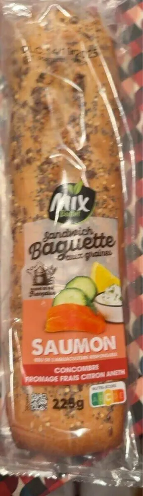 Sandwich Graines au Saumon