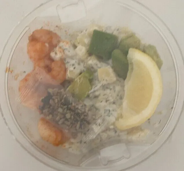 Salade avocat crevettes