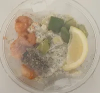 Salade avocat crevettes
