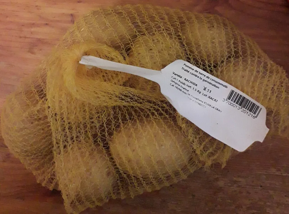 Pomme de terre de consommation RACHIDA
