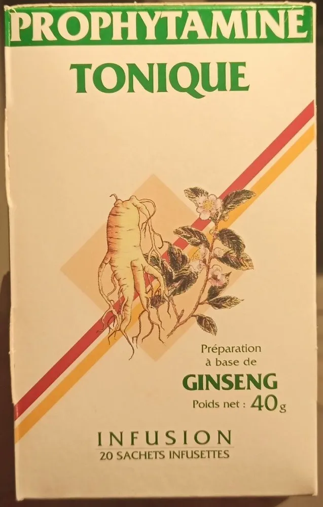 Tonique infusion ginseng
