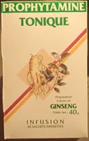 Tonique infusion ginseng