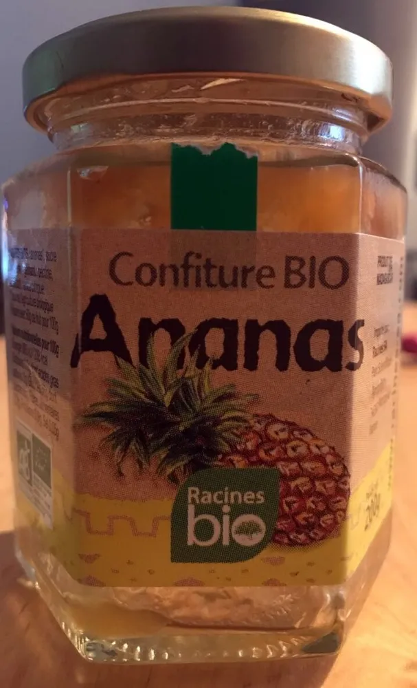 Confiture d'ananas bio