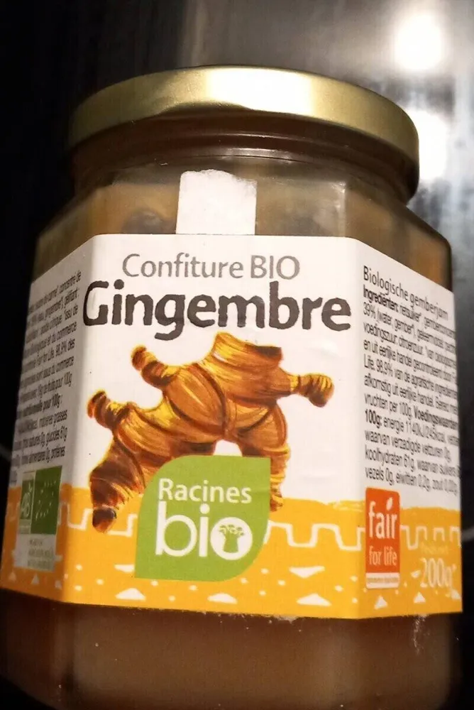 Confiture BIO gingembre