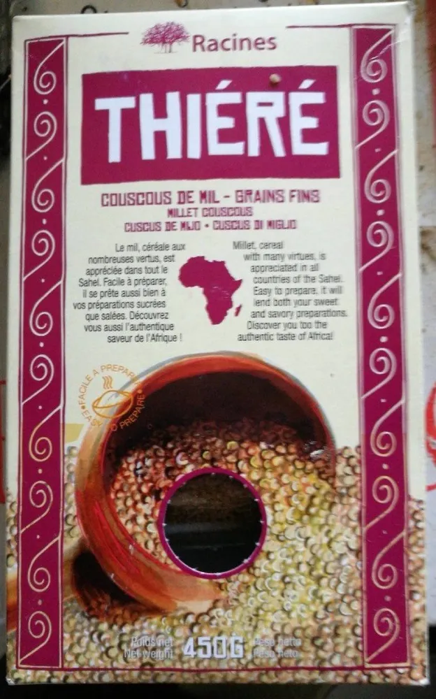 Thiéré - Couscous de Mil