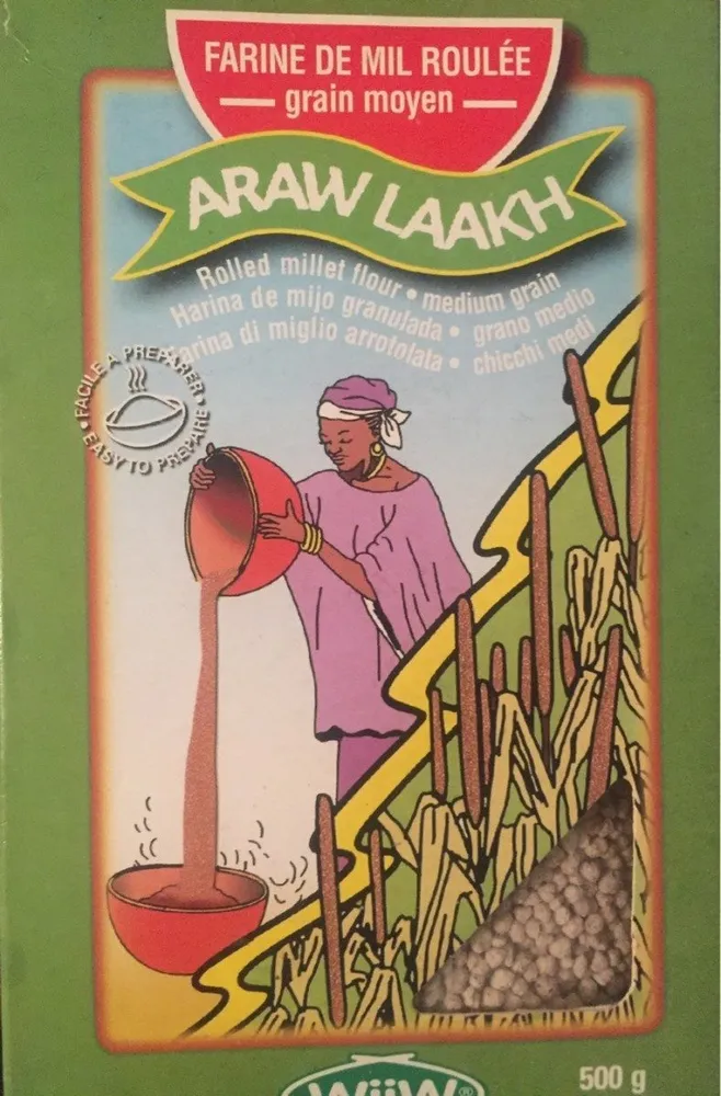 Farine de mil roulée