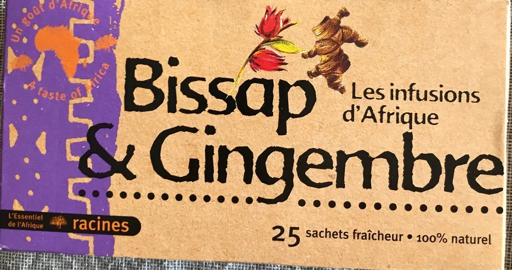 Infusion Bissap Gingembre Racines